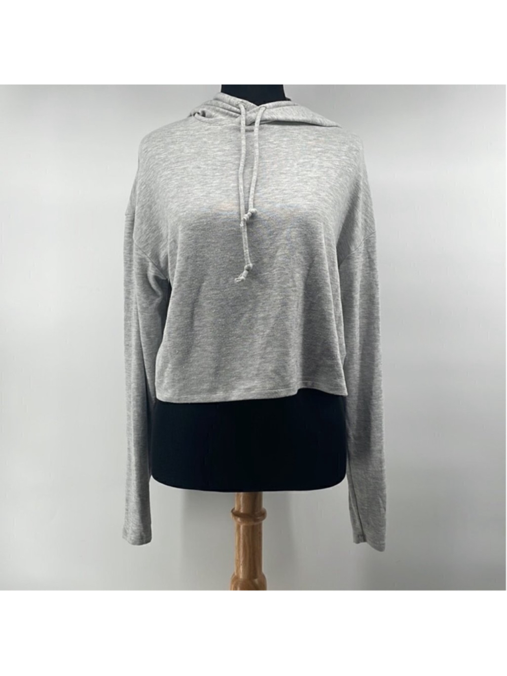 Aritzia Wilfred free light weight hoodie gray soft comfy lounge wear sz xs - Picture 2 of 7